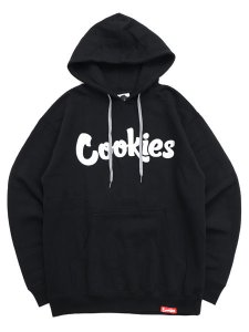 画像1: 【送料無料】COOKIES CLOTHING ORIGINAL MINT FLEECE HOODIE BLK/SILVER (1)