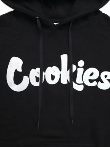 画像4: 【送料無料】COOKIES CLOTHING ORIGINAL MINT FLEECE HOODIE BLK/SILVER (4)