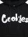 画像4: 【送料無料】COOKIES CLOTHING ORIGINAL MINT FLEECE HOODIE BLK/SILVER (4)