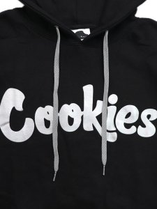 画像3: 【送料無料】COOKIES CLOTHING ORIGINAL MINT FLEECE HOODIE BLK/SILVER (3)