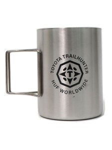 画像2: HUF TOYOTA TRAILHUNTER CAMPING MUG SILVER (2)