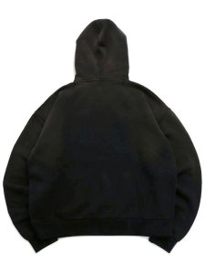 画像2: 【送料無料】MARKET SMILEY SMILE ANYWAYS HOODIE PIRATE BLACK (2)