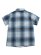 画像2: 【KIDS】CALTOP KIDS FL PLAID S/S SHIRT SKY BLUE/GREY (2)