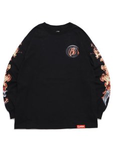 画像2: COOKIES CLOTHING RUFF RYDERS FLAME LS TEE (2)