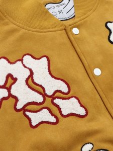 画像3: 【送料無料】WNTD APPAREL VARSITY BOMBER JACKET (3)