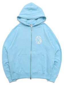 画像1: 【送料無料】BILLIONAIRE BOYS CLUB BB ZIP HELMET ZIP FRONT HOODIE BALTIC SEA (1)