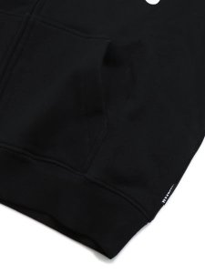画像5: 【送料無料】ICECREAM ZIPPY ZIP FRONT HOODIE BLACK (5)