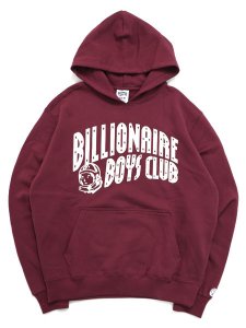 画像1: 【送料無料】BILLIONAIRE BOYS CLUB BB CURVE HOODIE RHODODENDRON (1)
