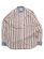 画像1: 【MEGA SALE】LEFT FIELD STRIPE BD SHIRTS (1)