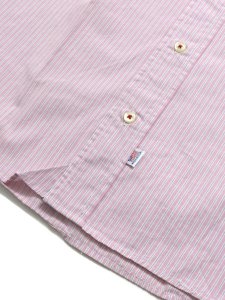 画像4: 【MEGA SALE】LEFT FIELD PIN STRIPE SHIRTS (4)