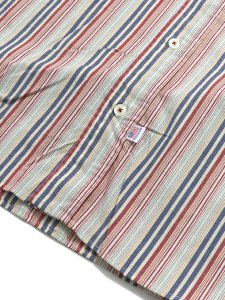 画像4: 【MEGA SALE】LEFT FIELD STRIPE BD SHIRTS (4)