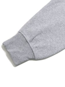 画像6: 【MEGA SALE】CITY LAB PULLOVER FLEECE HOODIE-HEATHER GREY (6)