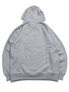 画像2: 【MEGA SALE】CITY LAB PULLOVER FLEECE HOODIE-HEATHER GREY (2)