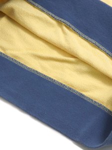 画像4: 【MEGA SALE】DEUS TRAVIS CREW-YELLOW/BLUE (4)