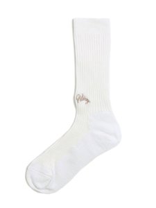 画像1: WHIMSY SOCKS EMJAY SOCKS WHITE (1)