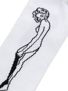 画像3: WHIMSY SOCKS CATHIE SOCKS WHITE (3)