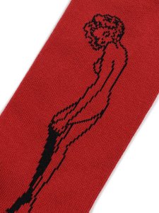 画像3: WHIMSY SOCKS CATHIE SOCKS RED (3)