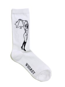 画像2: WHIMSY SOCKS OLIVIA SOCKS WHITE (2)