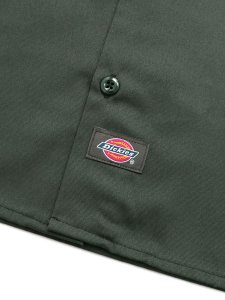 画像4: DICKIES L/S WORK SHIRT-OLIVE (4)