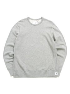 画像1: 【送料無料】REIGNING CHAMP MIDWEIGHT TERRY CREWNECK-HEATHER GY (1)