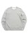 画像1: 【送料無料】REIGNING CHAMP MIDWEIGHT TERRY CREWNECK-HEATHER GY (1)
