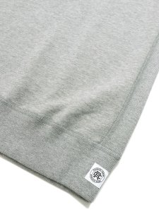 画像4: 【送料無料】REIGNING CHAMP MIDWEIGHT TERRY CREWNECK-HEATHER GY (4)