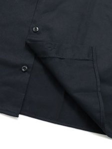 画像5: DICKIES L/S WORK SHIRT-BLACK (5)