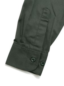 画像6: DICKIES L/S WORK SHIRT-OLIVE (6)