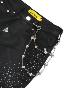 画像3: 【送料無料】GUAPI WMNS WAXED SILVER DUST DENIM (3)