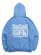 画像2: 【送料無料】WEST WEAR GFL EMBROIDERY LOGO HOODIE SAXE BLUE (2)