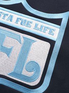 画像4: 【送料無料】WEST WEAR GFL EMBROIDERY LOGO HOODIE NAVY (4)