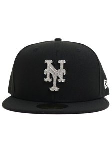 画像2: 【送料無料】NEW ERA 59FIFTY RHINESTONE BADGE METS (2)