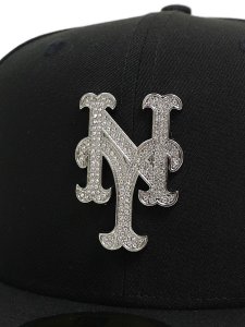 画像6: 【送料無料】NEW ERA 59FIFTY RHINESTONE BADGE METS (6)