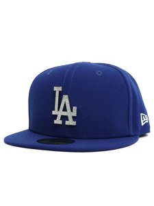 画像1: 【送料無料】NEW ERA 59FIFTY RHINESTONE BADGE DODGERS (1)