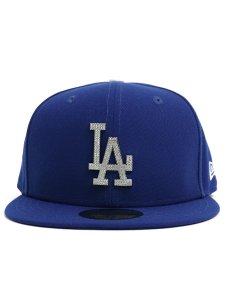 画像2: 【送料無料】NEW ERA 59FIFTY RHINESTONE BADGE DODGERS (2)