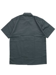 画像2: DICKIES S/S WORK SHIRT-CHARCOAL (2)