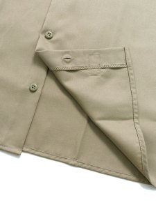 画像5: DICKIES S/S WORK SHIRT-MILITARY KHAKI (5)
