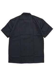 画像2: DICKIES S/S WORK SHIRT-BLACK (2)