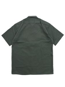 画像2: DICKIES S/S WORK SHIRT-OLIVE (2)