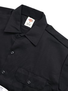 画像3: DICKIES S/S WORK SHIRT-BLACK (3)