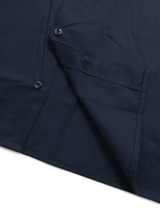 画像5: DICKIES S/S WORK SHIRT-DARK NAVY (5)