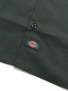 画像4: DICKIES S/S WORK SHIRT-OLIVE (4)