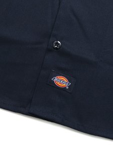 画像4: DICKIES S/S WORK SHIRT-DARK NAVY (4)