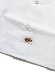 画像4: DICKIES S/S WORK SHIRT-WHITE (4)