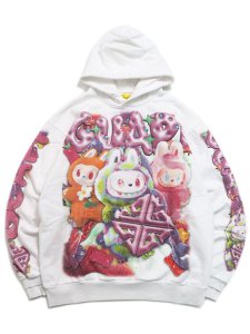 画像1: 【送料無料】GUAPI WHITE CANDY RIOT HOODIE V2 (1)