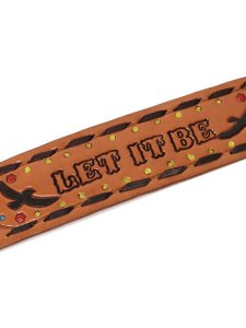 画像3: 【MEGA SALE】TITO LEATHER BELT LET IT BE (3)