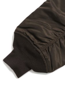 画像8: 【送料無料】ALPHA MA-1 FLIGHT JACKET ESPRESSO (8)