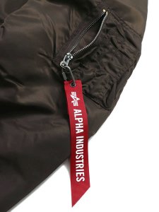 画像6: 【送料無料】ALPHA MA-1 FLIGHT JACKET ESPRESSO (6)