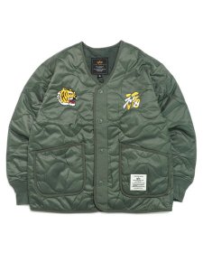 画像2: 【送料無料】ALPHA UNFRM TIGER LINER JACKET (2)