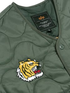 画像3: 【送料無料】ALPHA UNFRM TIGER LINER JACKET (3)